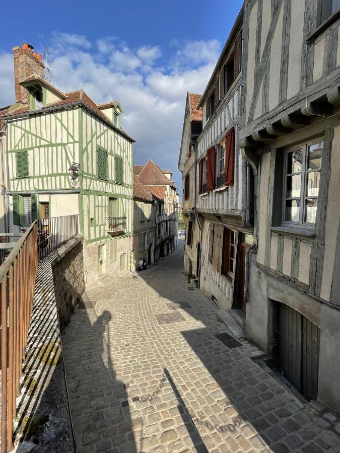 Le Pigeonnier Centre Historique Auxerre Leilighet Eksteriør bilde