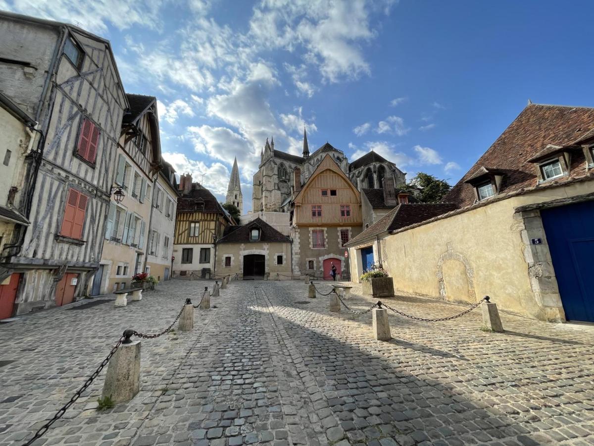 Le Pigeonnier Centre Historique Auxerre Leilighet Eksteriør bilde